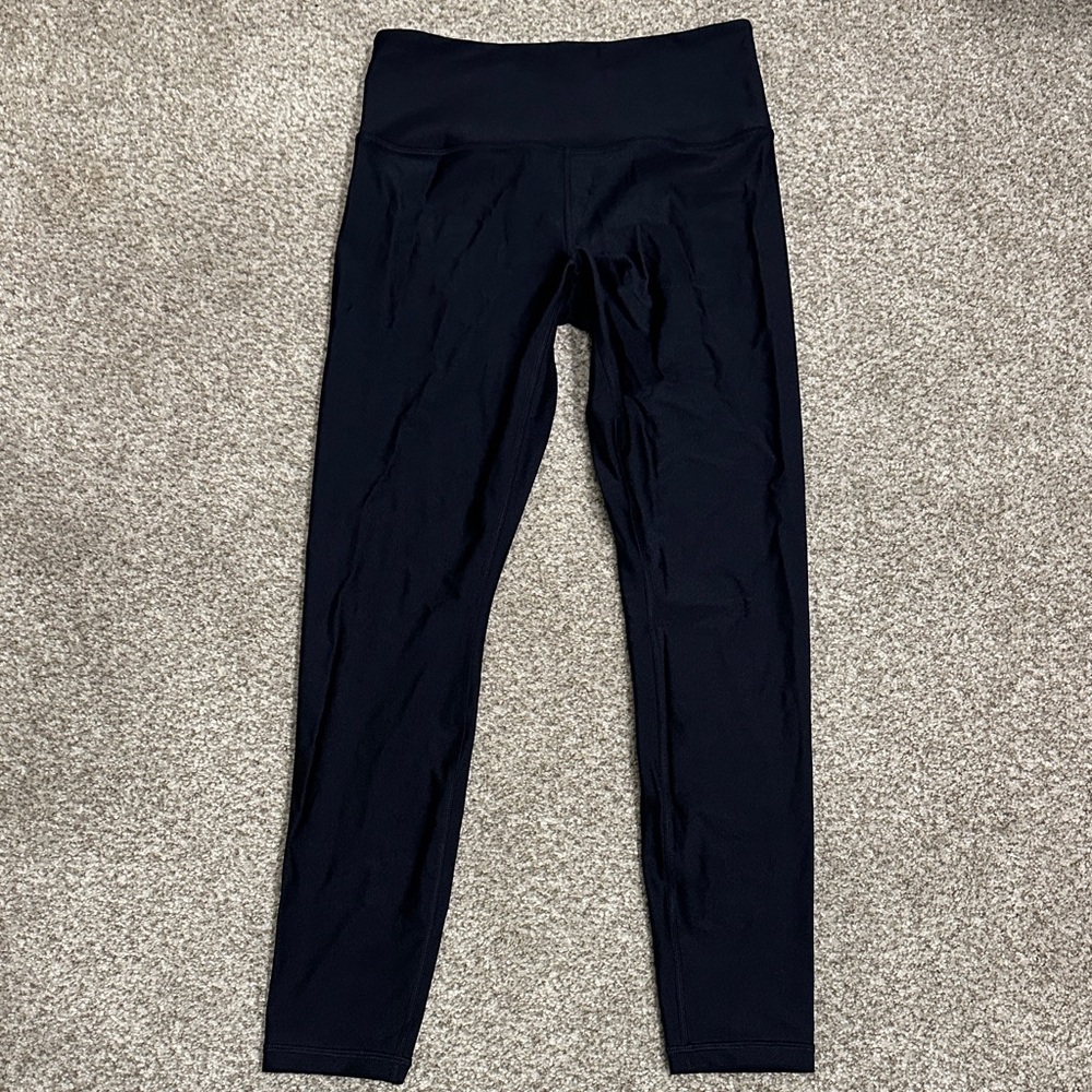 Athleta Elation Navy Sheen Leggings